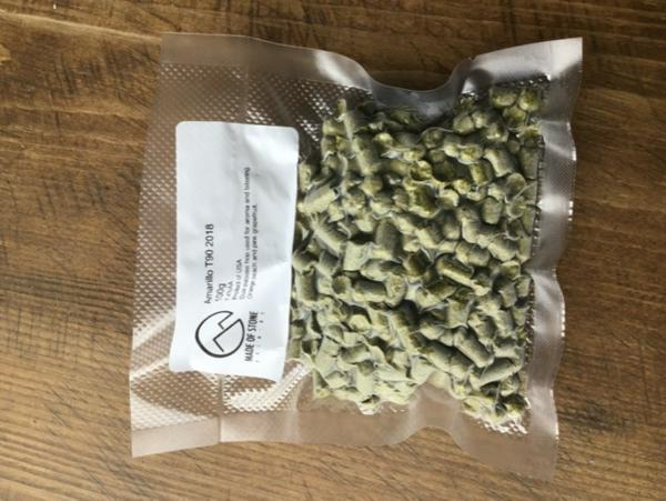 Amarillo T90 hop pellets 100g